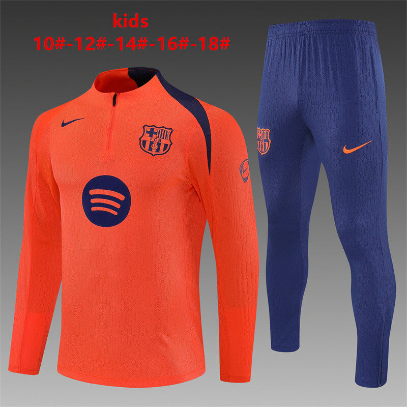 Kids Barcelona Training Tracksuits 25/26 Football Kit product image 1