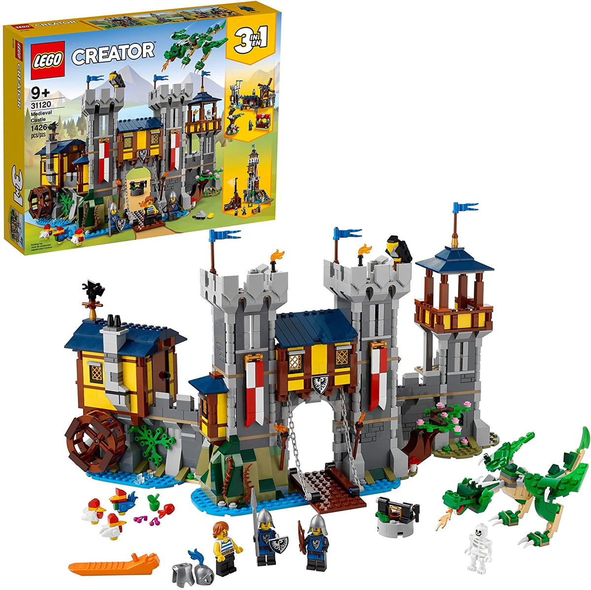 31120 Medieval Castle (Retired) (New Sealed) product image 1, provided for visual reference and product detail review