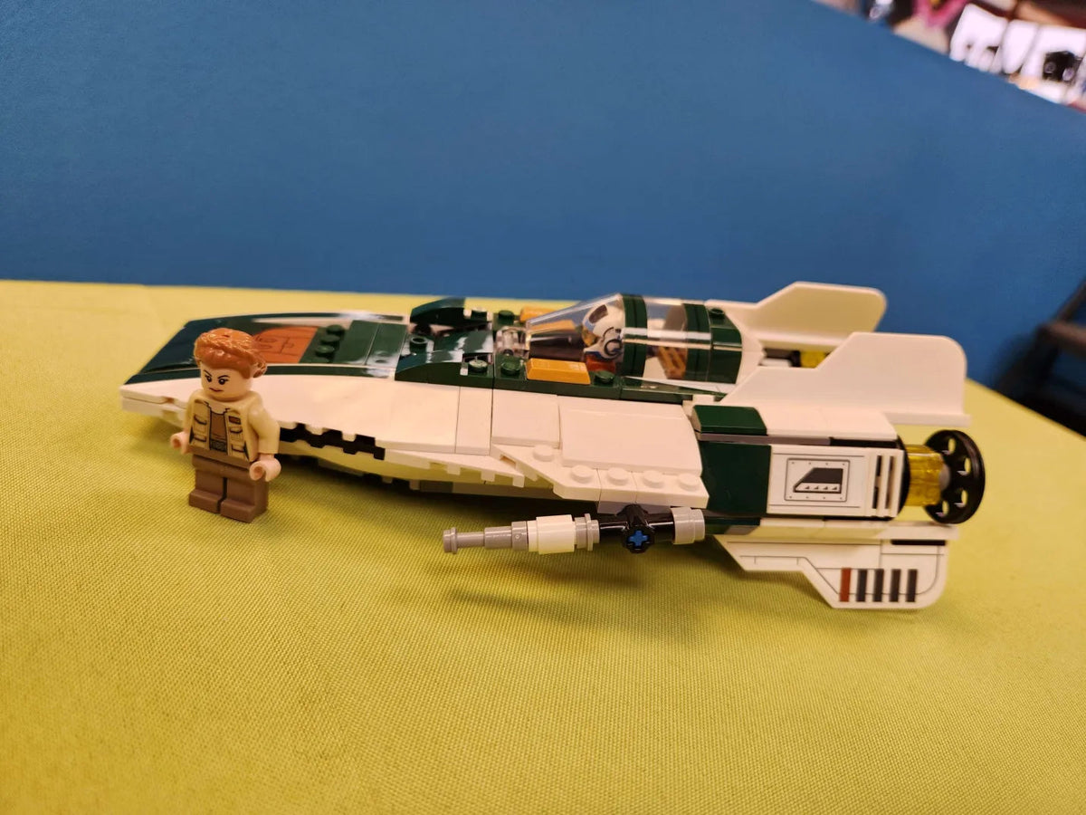 75248 Resistance A-Wing Starfighter (Retired) (Previously Owned) product image 1, provided for visual reference and product