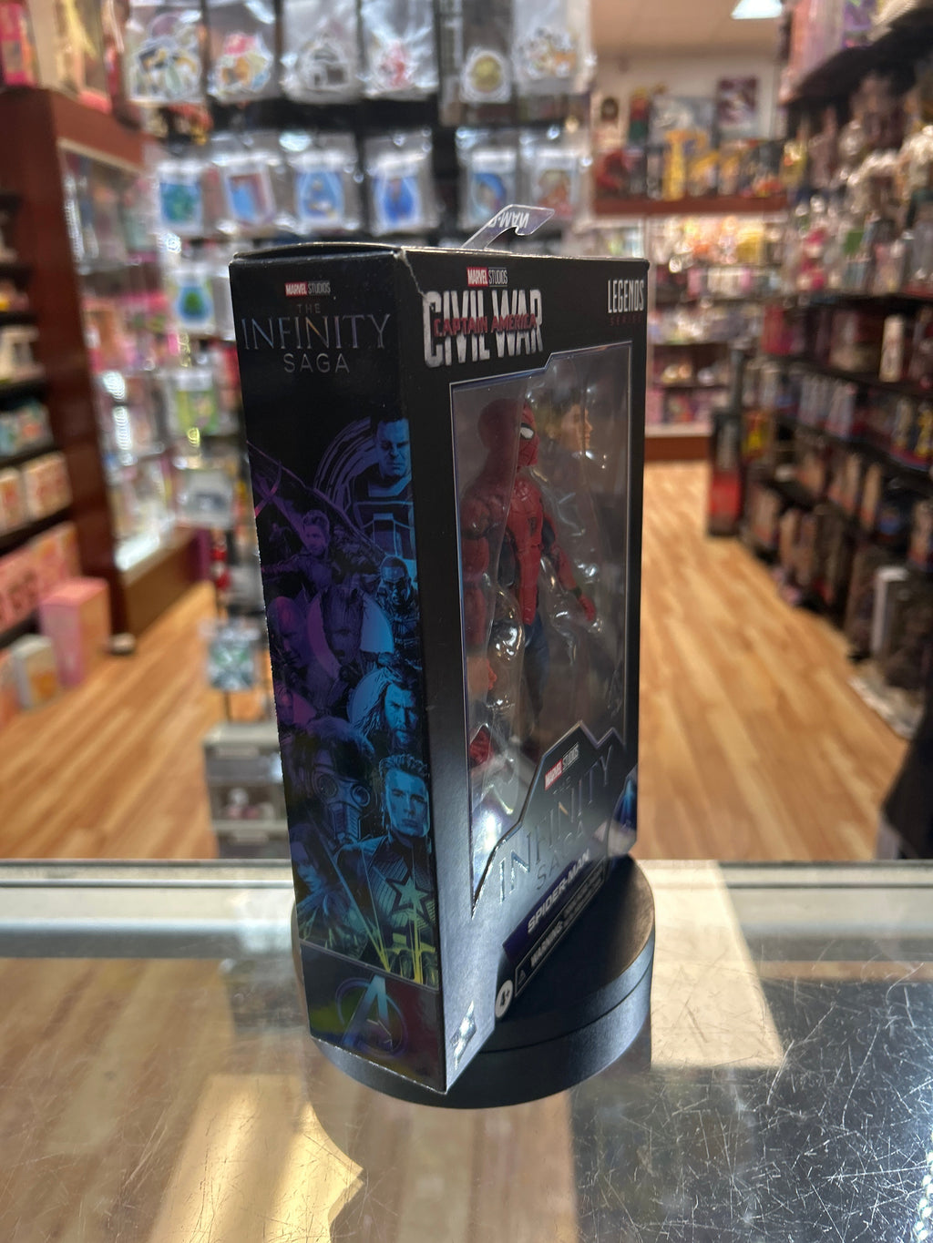 Spider-Man Infinity Saga (Marvel Legends, Hasbro) *COMPLETE* product image 2, provided for visual reference and product