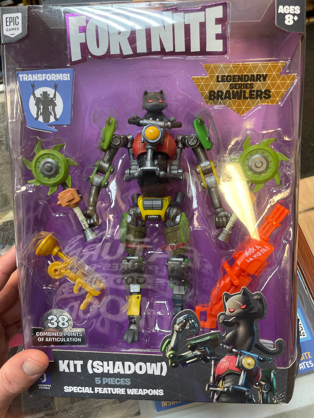 Kit Shadow -Legendary Brawlers- (Fortnite, Jazwares) **SEALED** product image 3, provided for visual reference and product