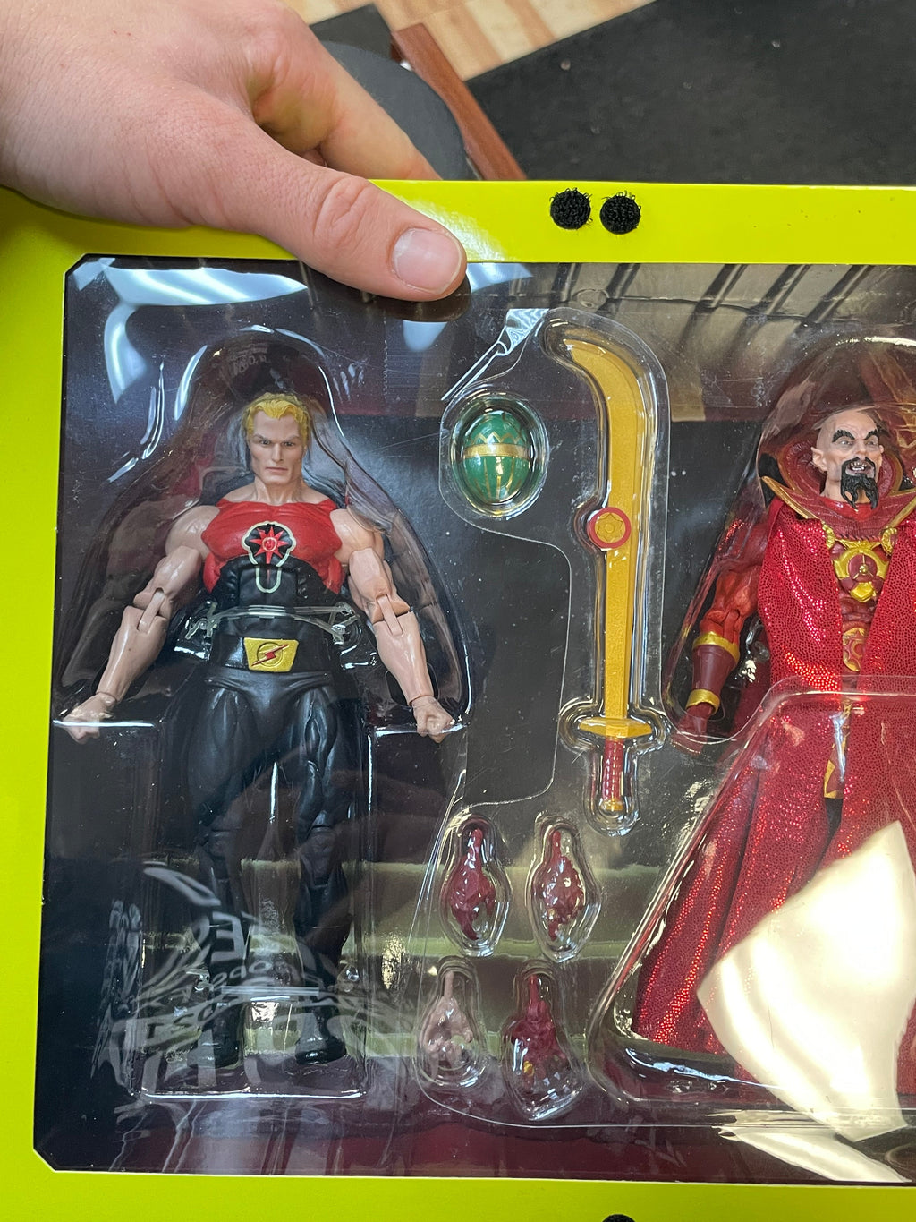 Flash Gordon & Ming of Merciless (Flash Gordon, Neca) **SEALED** product image 7, provided for visual reference and product
