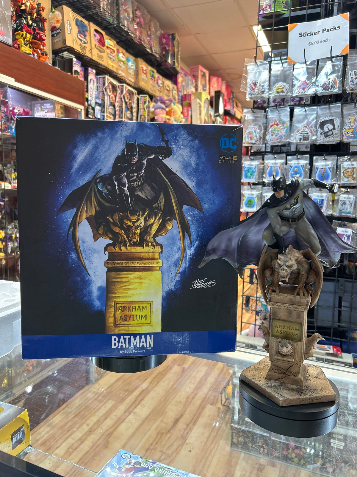 Eddy Barrows Batman 1/10 (Iron Studios, Art Scale) **COMPLETE** product image 1, provided for visual reference and product