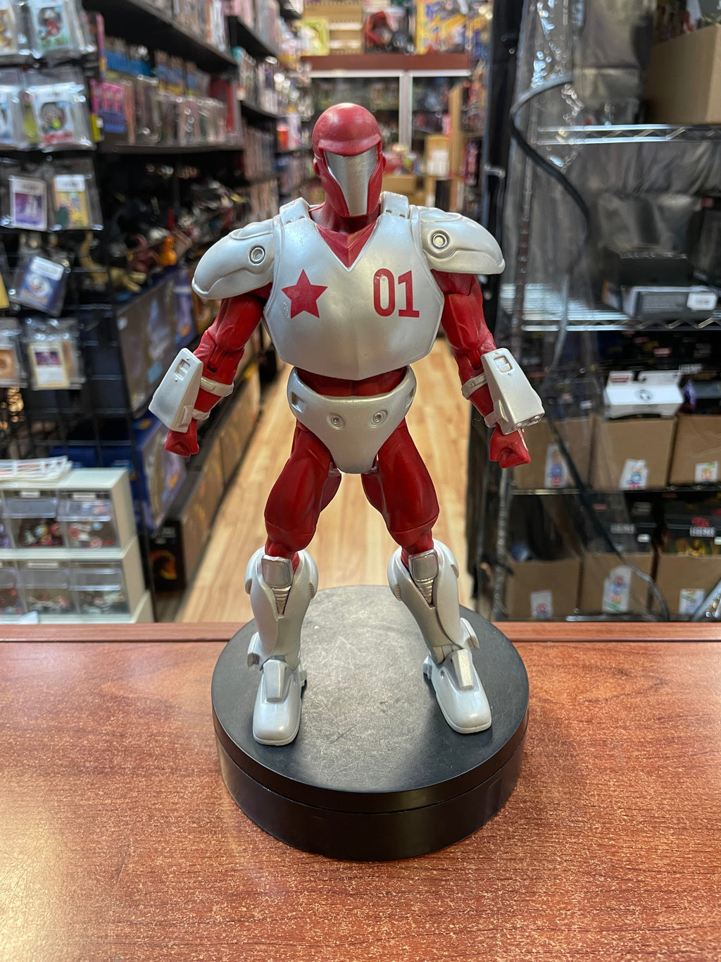 Rocket Red Signature Collection DCUC (DC Universe Classics, Mattel) COMPLETE product image 1, provided for visual reference