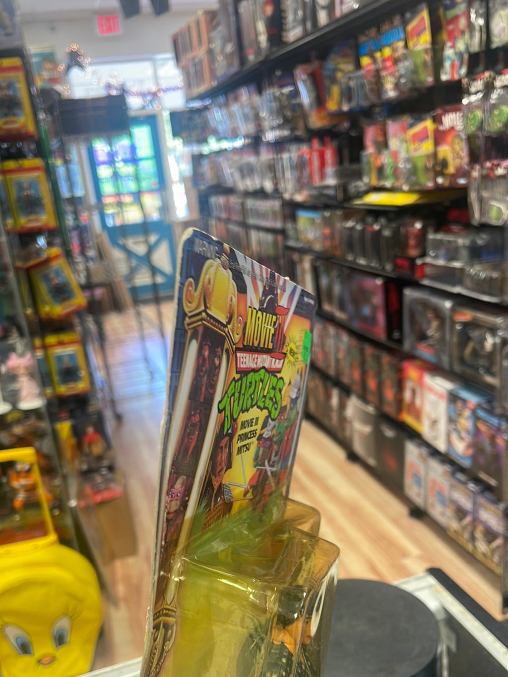 Movie III Princess Mitsu 7423 (Vintage TMNT Ninja Turtles, Playmates) Sealed product image 13, provided for visual reference