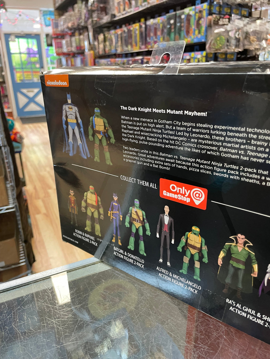 Batman & Leonardo 2 Pack (Batman Vs Teenage Ninja Turtles, DC Collectibles) NEW/OPEN product image 14, provided for visual