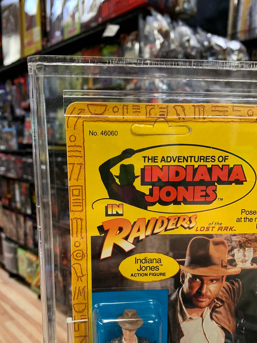 Indiana Jones 4 Back (Indiana Jones ROTA Vintage Kenner) CAS GRADE 75 product image 3, provided for visual reference and