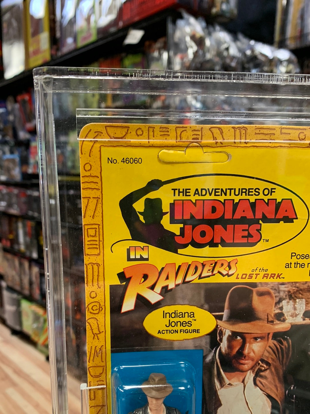 Indiana Jones 4 Back (Indiana Jones ROTA Vintage Kenner) CAS GRADE 75 product image 3, provided for visual reference and