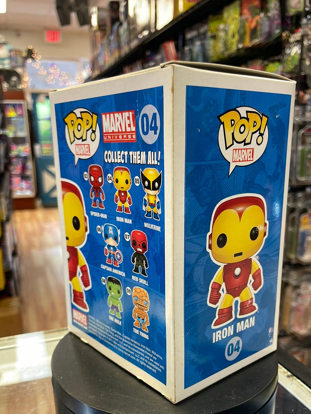 Iron Man 04 Large Font (Funko Pop! Marvel Universe) product image 4, provided for visual reference and product detail review