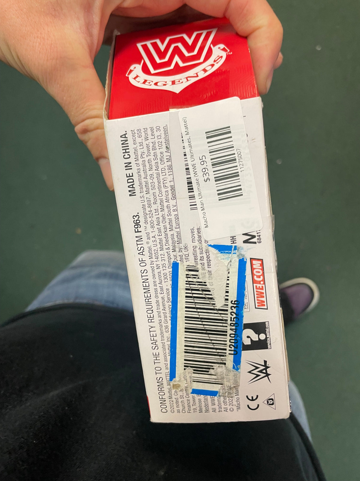 Macho Man Ultimate (WWE Ultimates, Mattel) **SEALED** product image 6, provided for visual reference and product detail