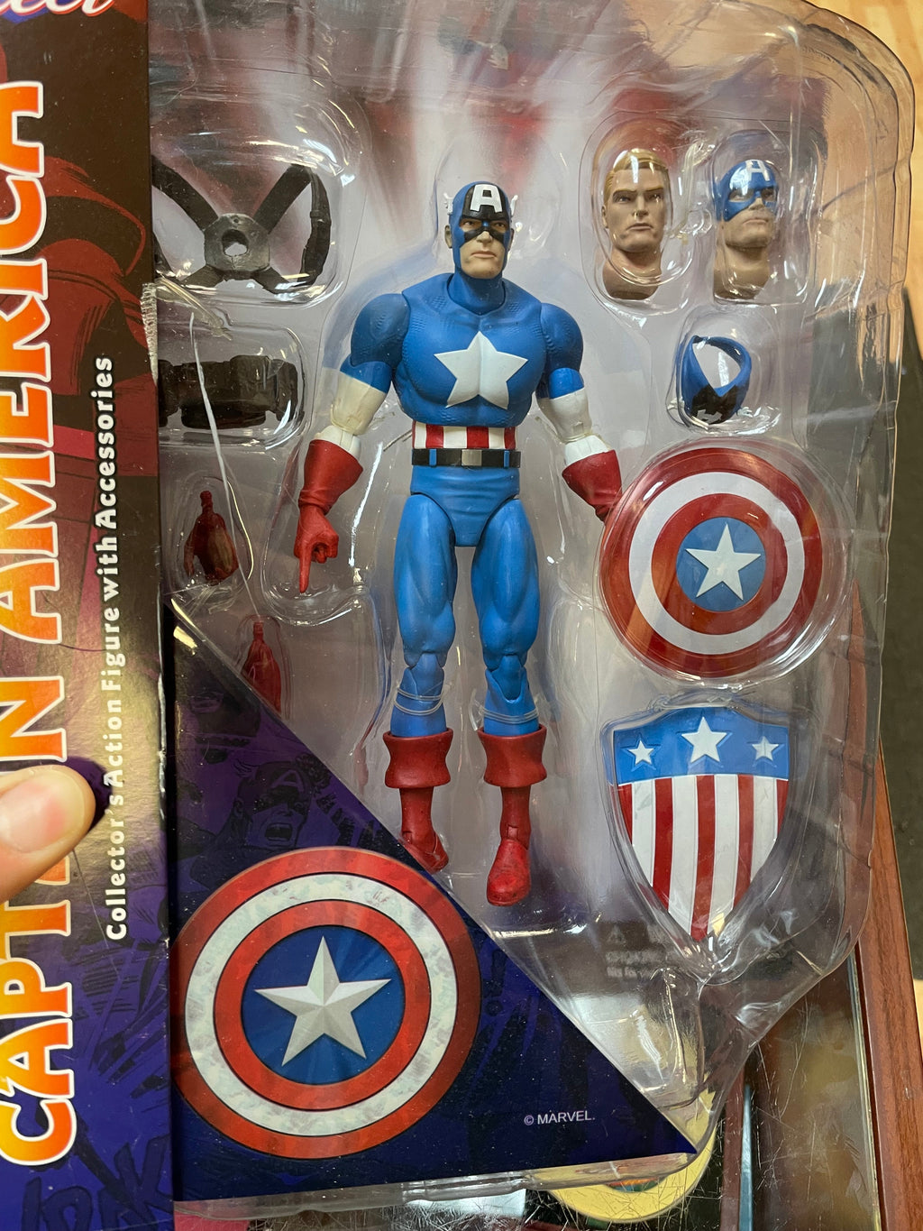 Captain America -Classic- (Marvel Select, Diamond) **SEALED** product image 6, provided for visual reference and product