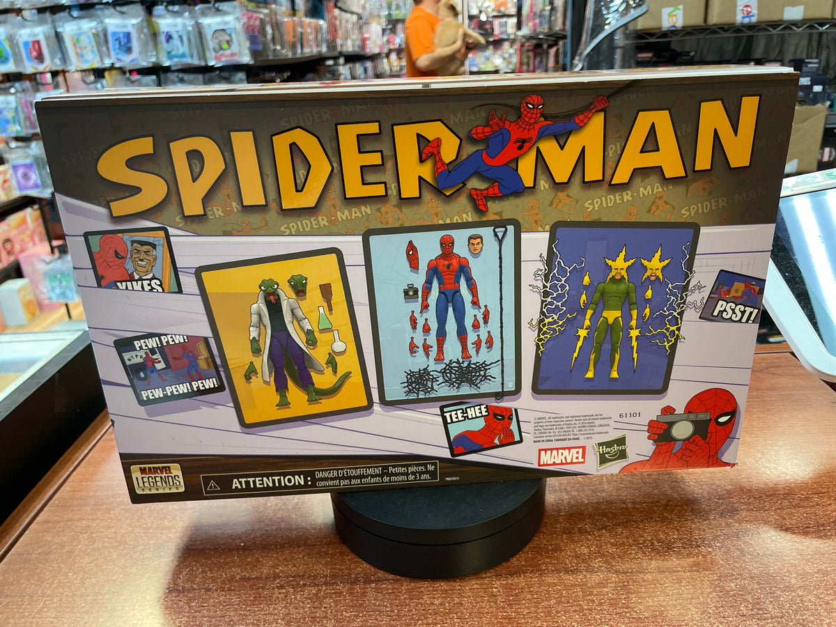Spider-Man Meme-Tastic 3 Pack SDCC EXCLUSIVE (Marvel Legends, Hasbro) SEALED product image 4, provided for visual reference