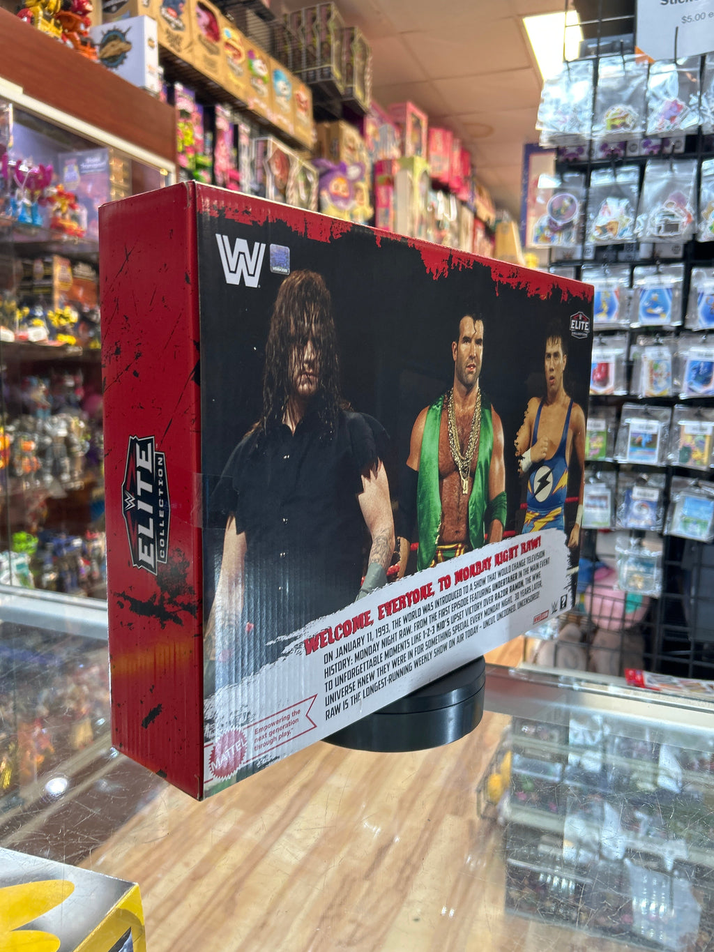 Undertaker, Razor Ramon, And 1-2-3 Kid 3-pack (Mattel, WWE Elite) **SEALED** product image 5, provided for visual reference