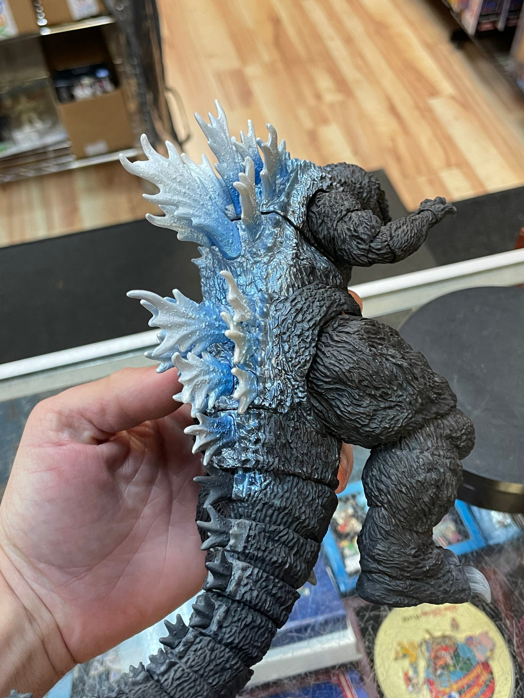 2001 Heat Ray Godzilla (Godzilla SH Monsterarts, Bandai) COMPLETE product image 8, provided for visual reference and product