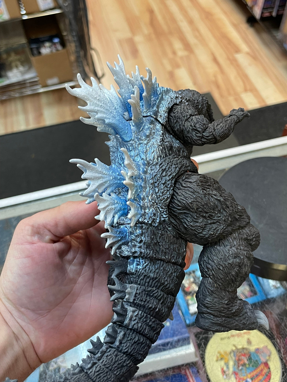 2001 Heat Ray Godzilla (Godzilla SH Monsterarts, Bandai) COMPLETE product image 8, provided for visual reference and product