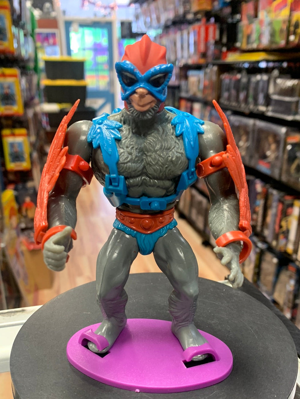 Stratus 7152 (Vintage MOTU Masters of The Universe, Mattel) Complete product image 1, provided for visual reference and
