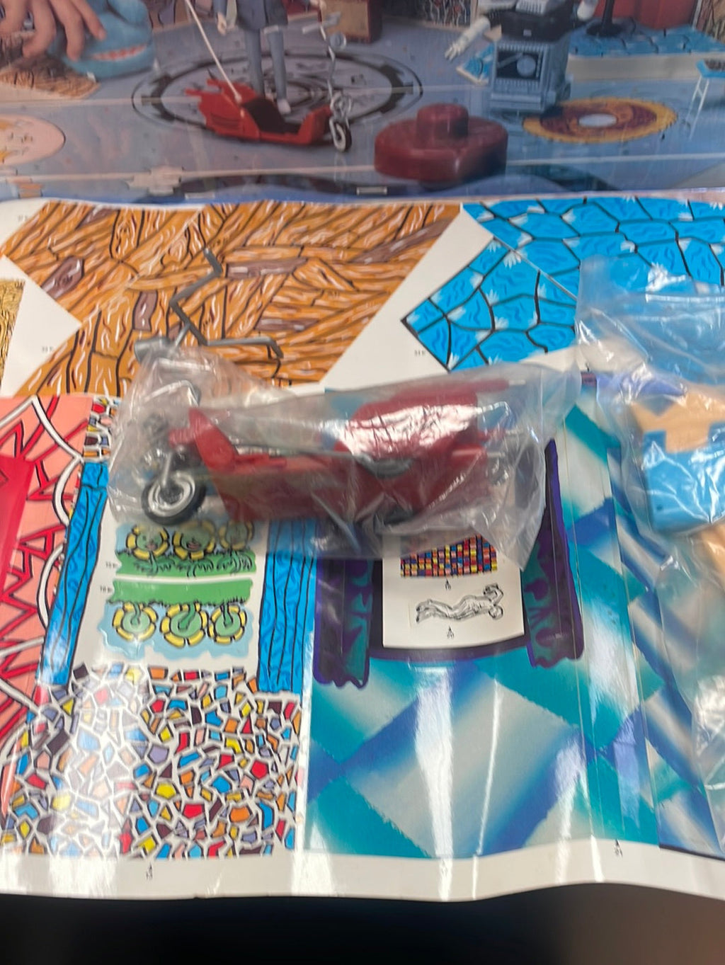 Pee Wee’s Playhouse (Matchbox, Vintage Pee Wee Herman) Unused Contents product image 3, provided for visual reference and