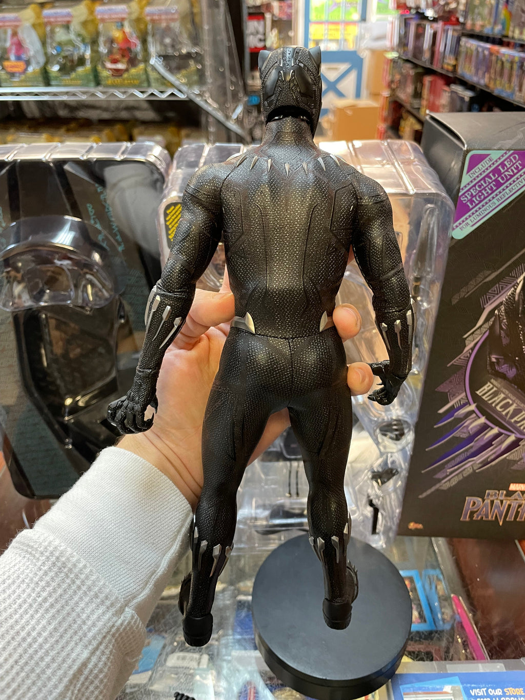 Black Panther MMS470 1/6 Scale (Marvel Black Panther, Hot Toys) INCOMPLETE product image 10, provided for visual reference