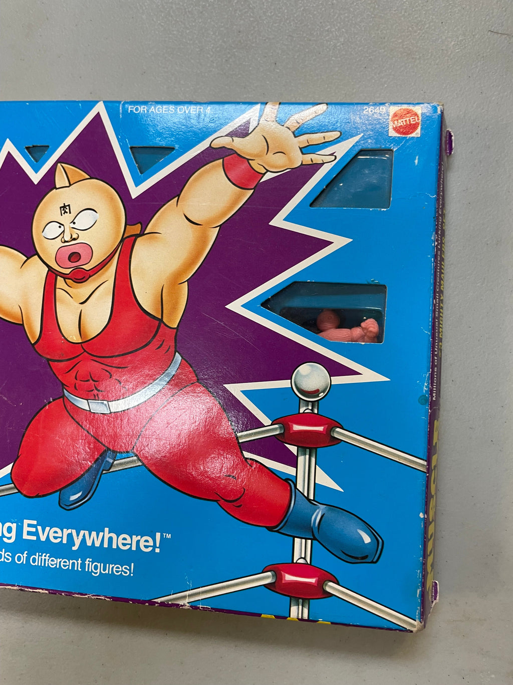Mighty Maulers Set 3 #2649 (Vintage Muscle Men, Mattel) COMPLETE product image 10, provided for visual reference and product