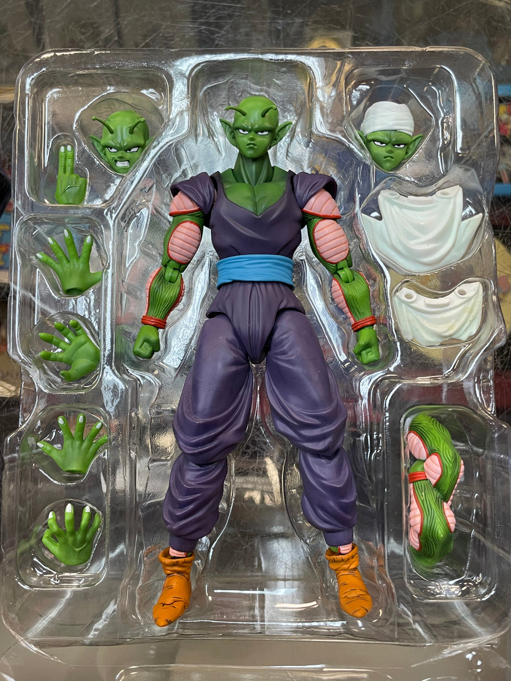 Piccolo Special Color Edition SDCC Exclusive (Dragon Ball Z, Bandai SH Figuarts) COMPLETE product image 4, provided for