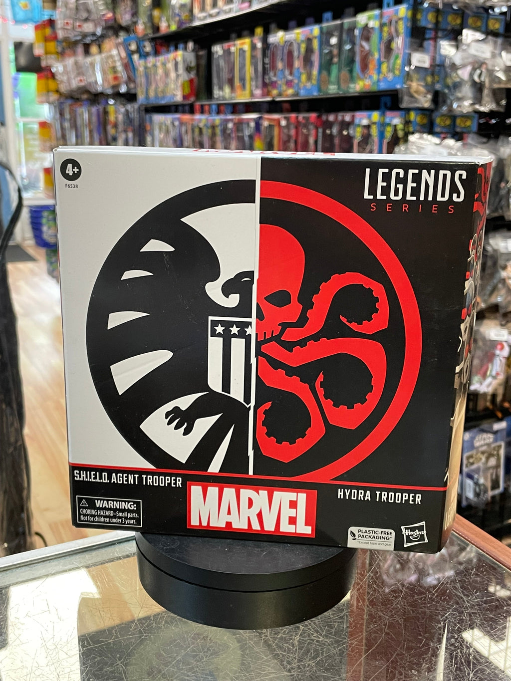 Agent & Hydra Trooper (Marvel Legends, Hasbro) **SEALED** product image 1, provided for visual reference and product detail