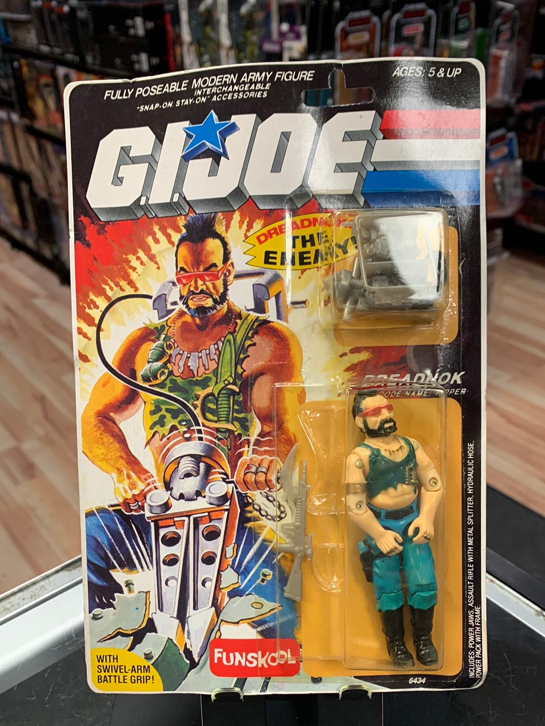 Dreadnok Ripper (Vintage GI Joe, FunSkool India) Sealed product image 1, provided for visual reference and product detail