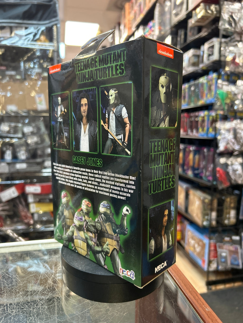 Ultimate Casey Jones (TMNT Ninja Turtles, NECA) **SEALED** product image 3, provided for visual reference and product detail