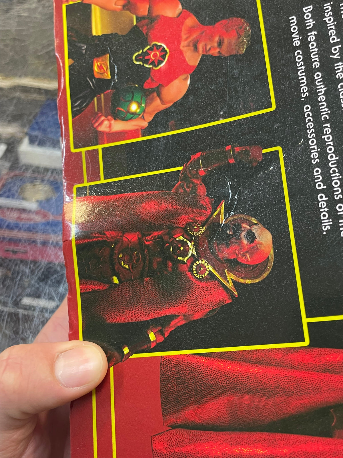 Flash Gordon & Ming of Merciless (Flash Gordon, Neca) **SEALED** product image 16, provided for visual reference and product
