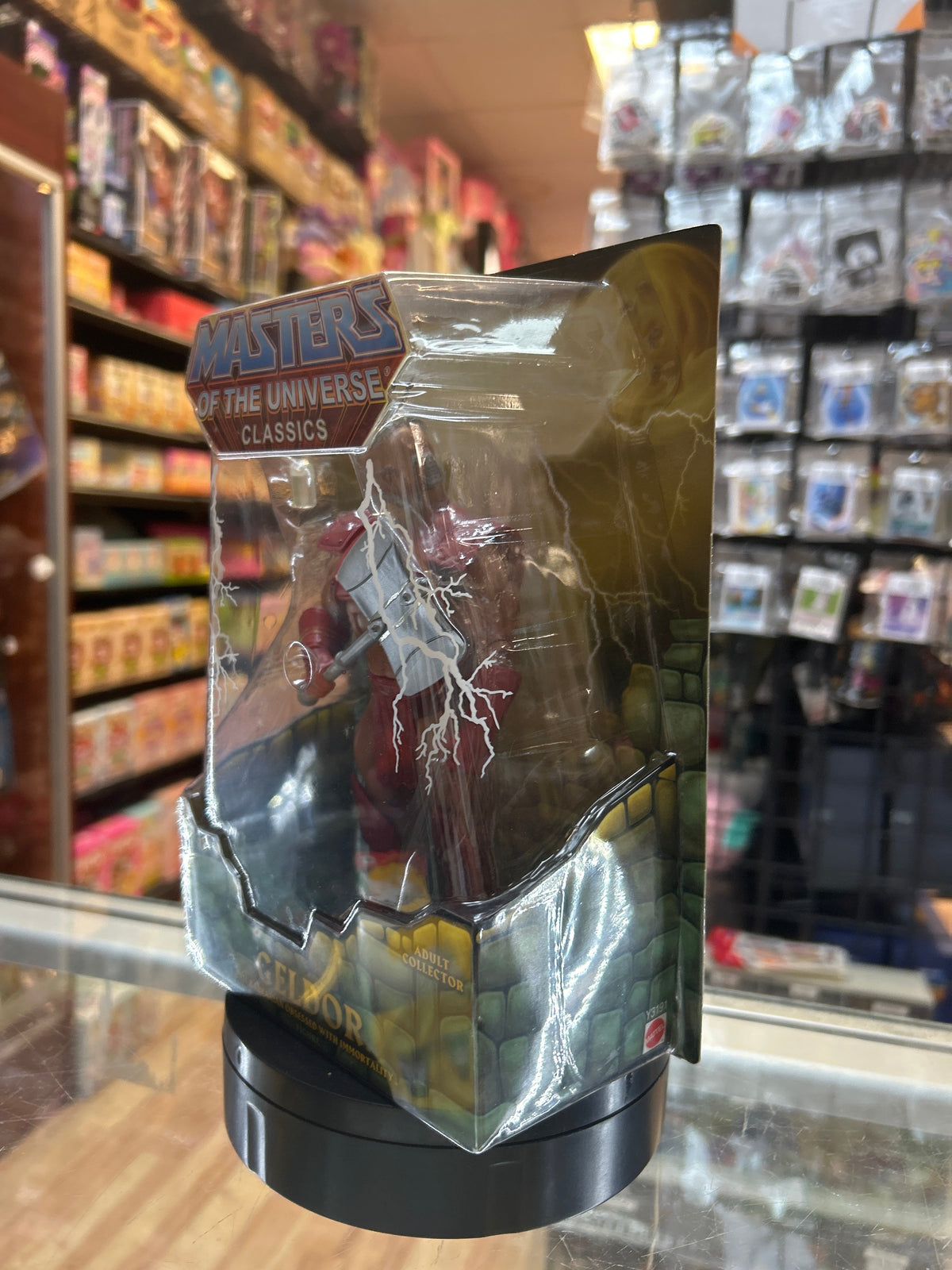 Geldor (Mattel, Classics, MOTU) **SEALED** product image 6, provided for visual reference and product detail review