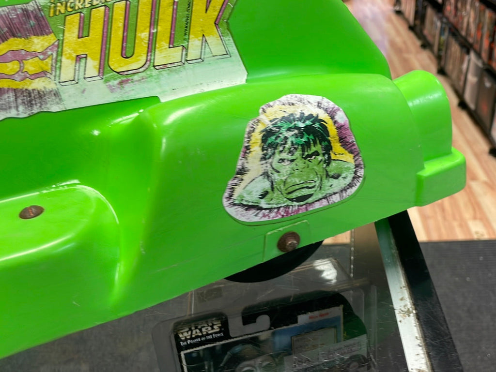 Incredible Hulk Power Mobile Peddle Car (Vintage Marvel, Empire) product image 9, provided for visual reference and product