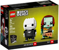 41630 Jack Skellington & Sally Brickheadz (Retired) (New Sealed) product image 1, provided for visual reference and product