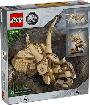 76969 Dinosaur Fossils: Triceratops Skull product image 2, provided for visual reference and product detail review