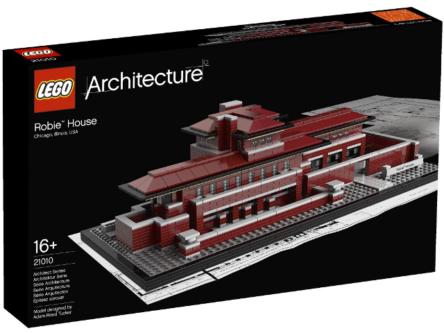 21010 Robie House Architecture (Retired) (Certified Complete) product image 1, provided for visual reference and product