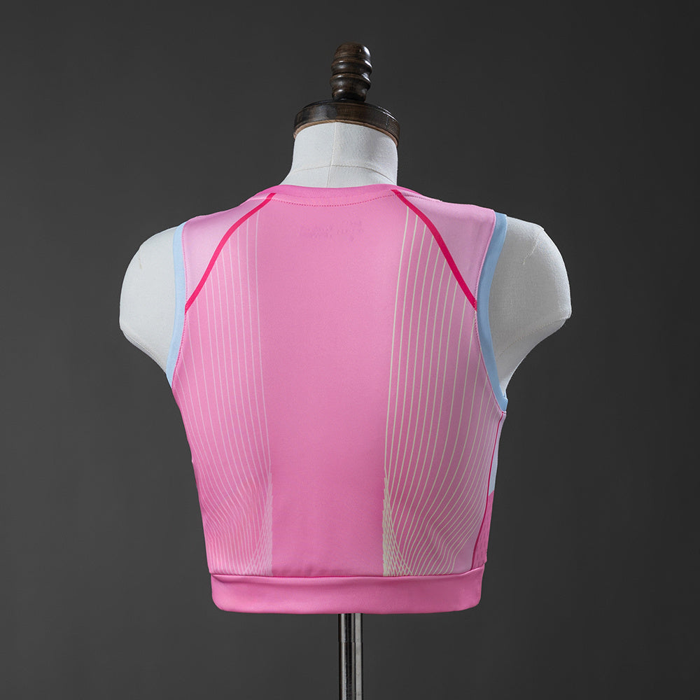 Women Barcelona Pink Vest 25/26 Football Kit Soccer Shirt product image 2