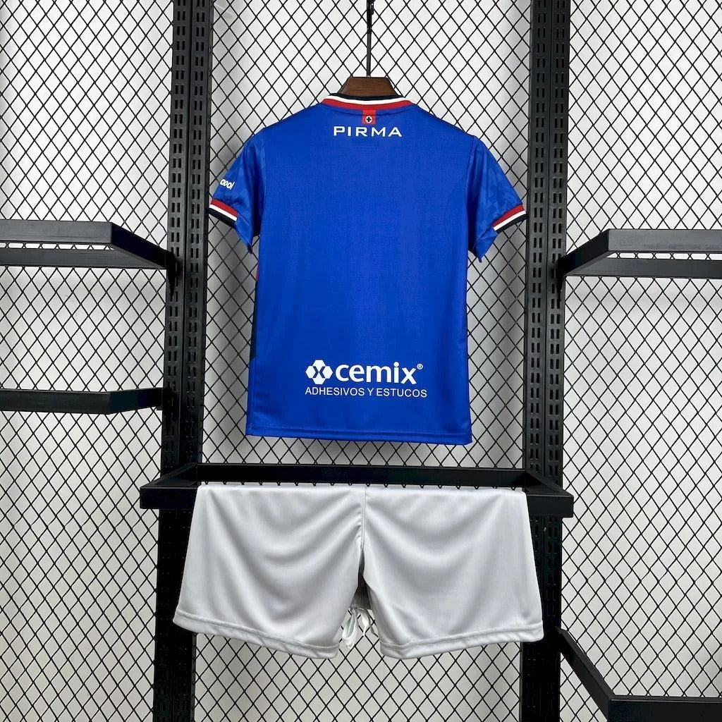 Kids Cruz Azul Jersey 25/26 Home Football Kit Soccer product image 6