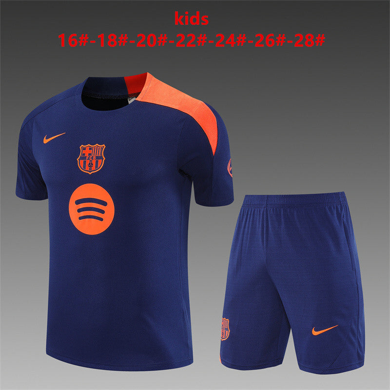Kids Barcelona Training Tracksuits 25/26 Football Kit product image 1