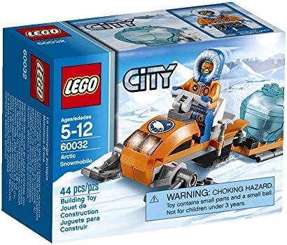 60032 City Arctic Snowmobile (Retired) (New Sealed) product image 1, provided for visual reference and product detail review