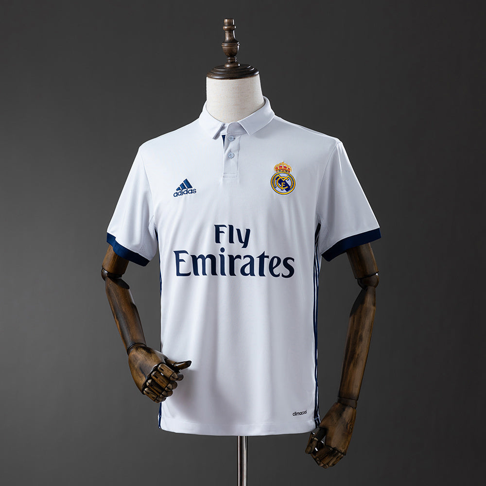 Real Madrid Jersey 2016/17 Home Retro Football Kit product image 1