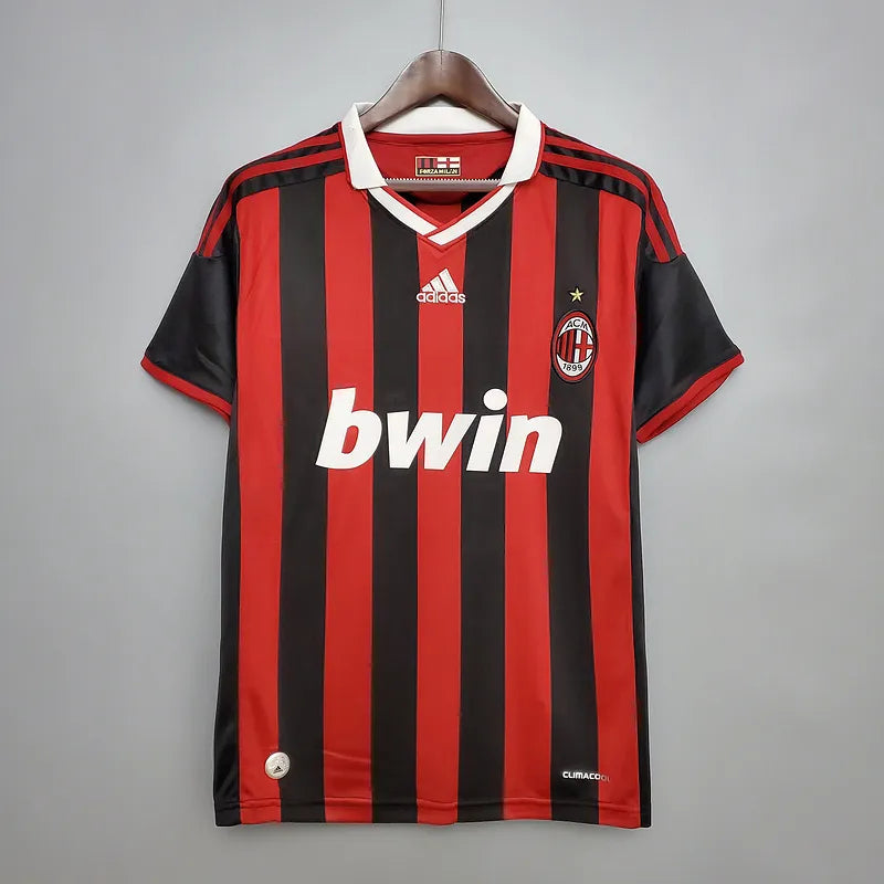 AC Milan Retro Jersey 2009/10 Home Football Soccer Shirt product image 1
