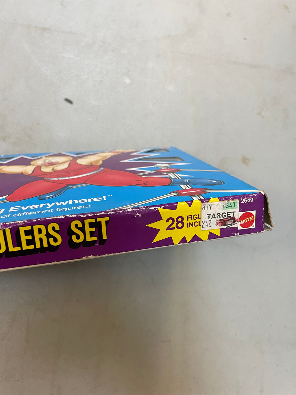 Mighty Maulers Set 3 #2649 (Vintage Muscle Men, Mattel) COMPLETE product image 12, provided for visual reference and product