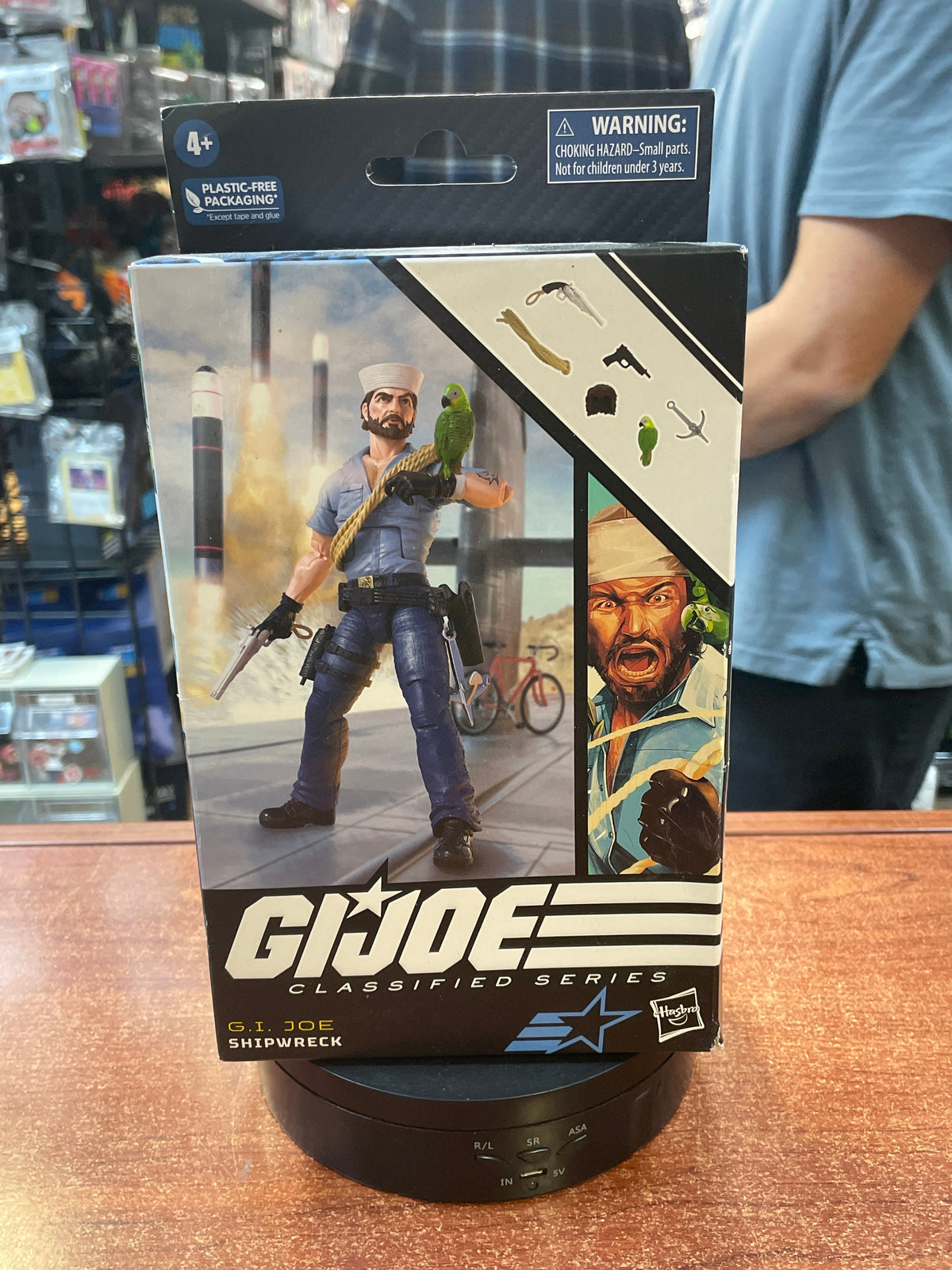 Shipwreck (GI Joe Classified, Hasbro) **SEALED** product image 1, provided for visual reference and product detail review