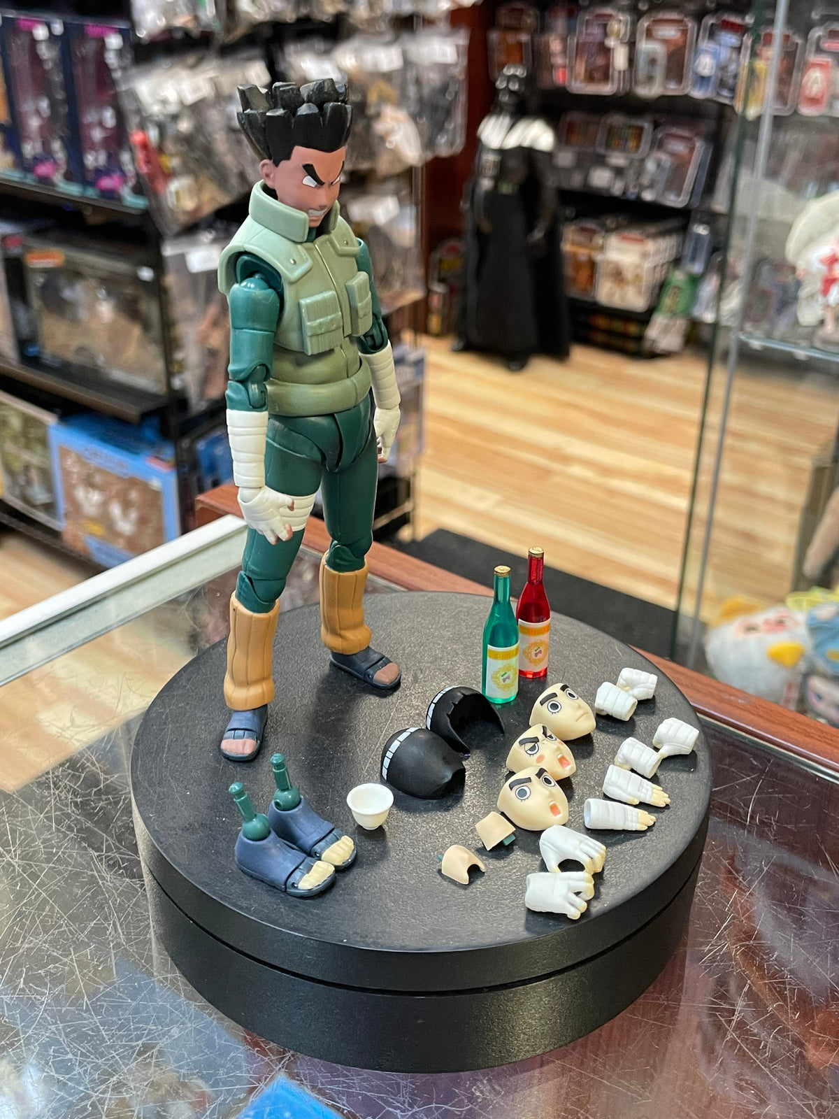Rock Lee (Naruto Shippuden, Bandai SH Figuarts) COMPLETE product image 3, provided for visual reference and product detail
