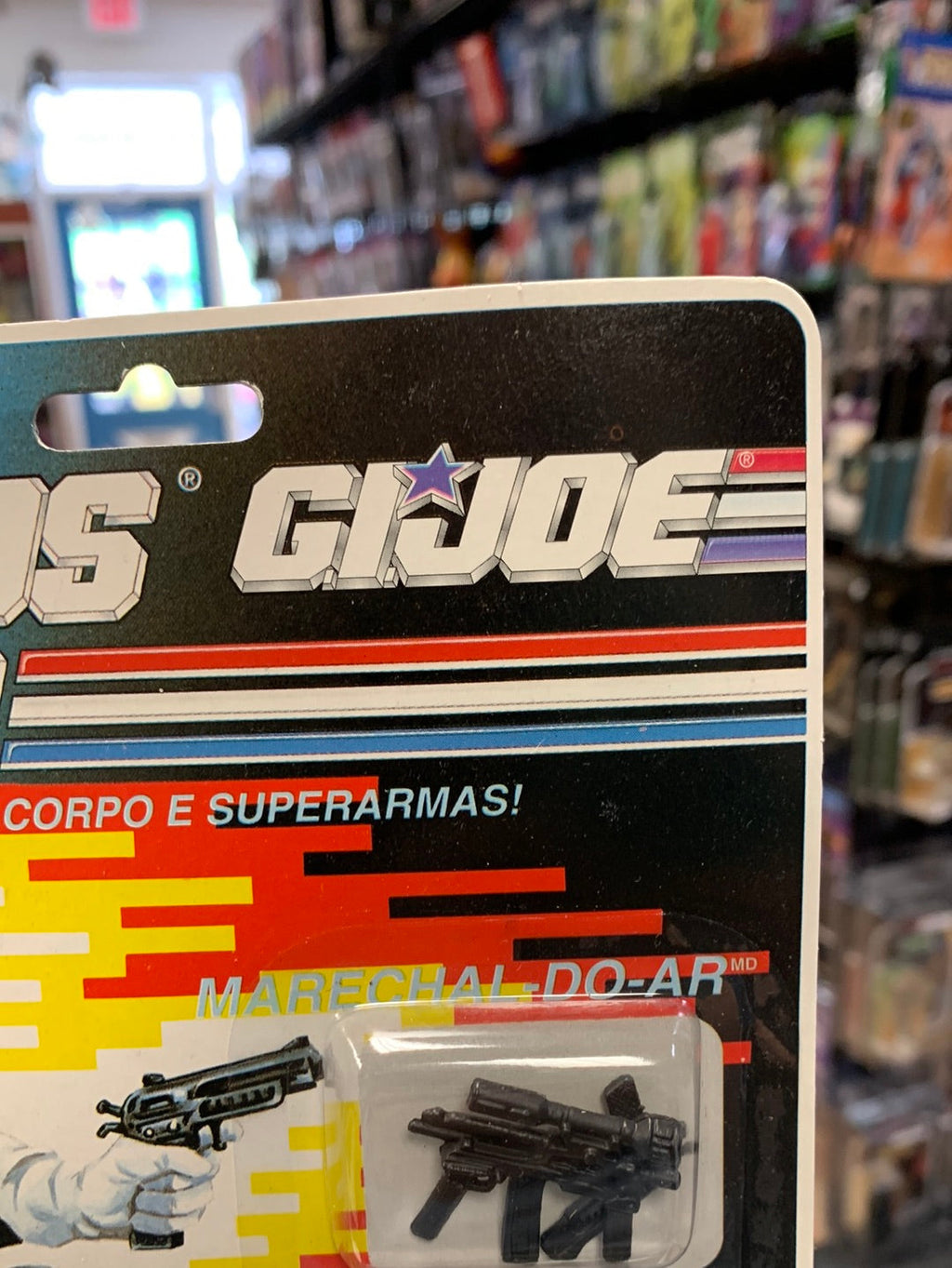 Gung Ho (Vintage GI Joe Estella Brazil, Commandos Em Acao) Sealed product image 3, provided for visual reference and product