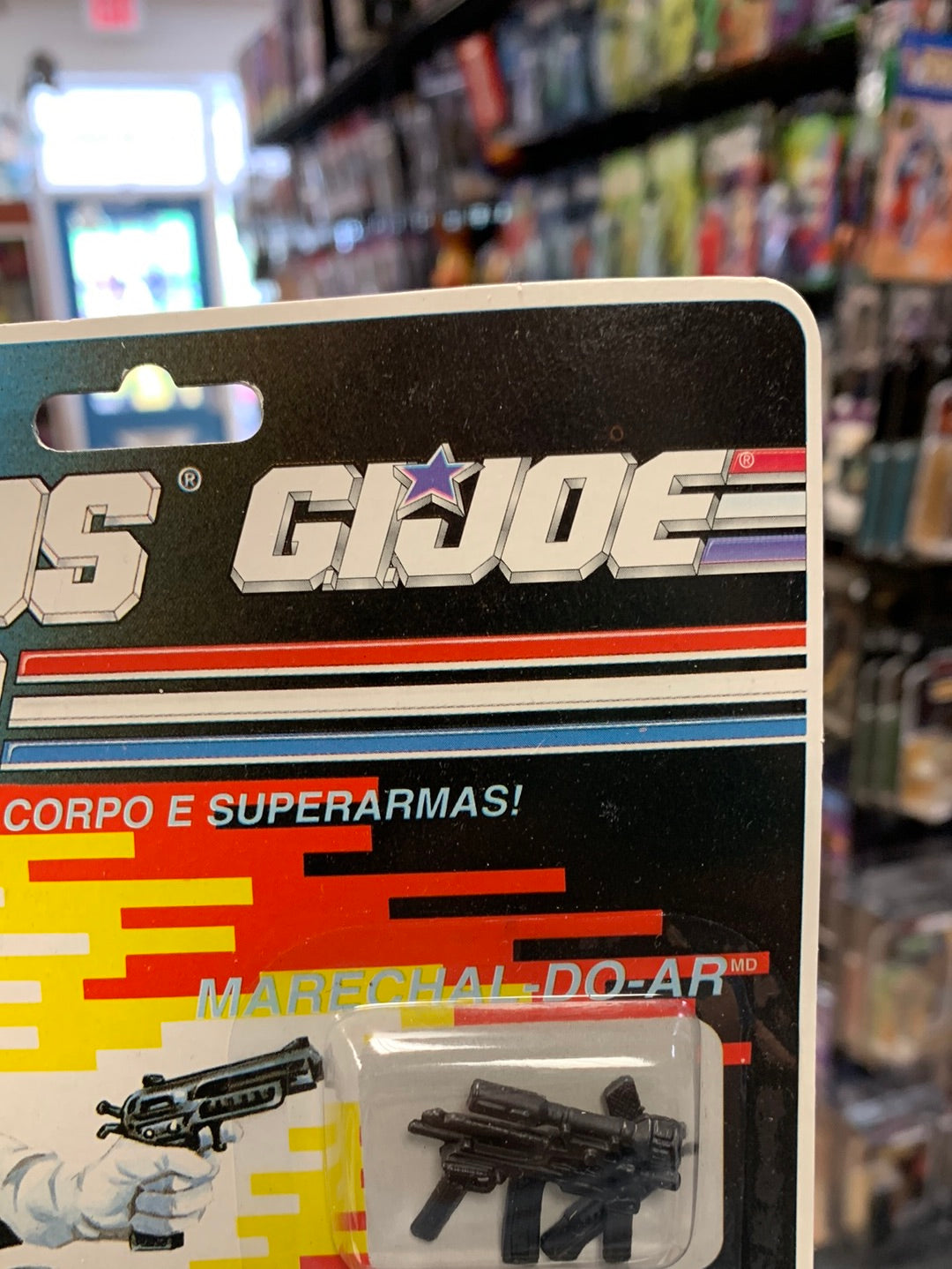 Gung Ho (Vintage GI Joe Estella Brazil, Commandos Em Acao) Sealed product image 3, provided for visual reference and product