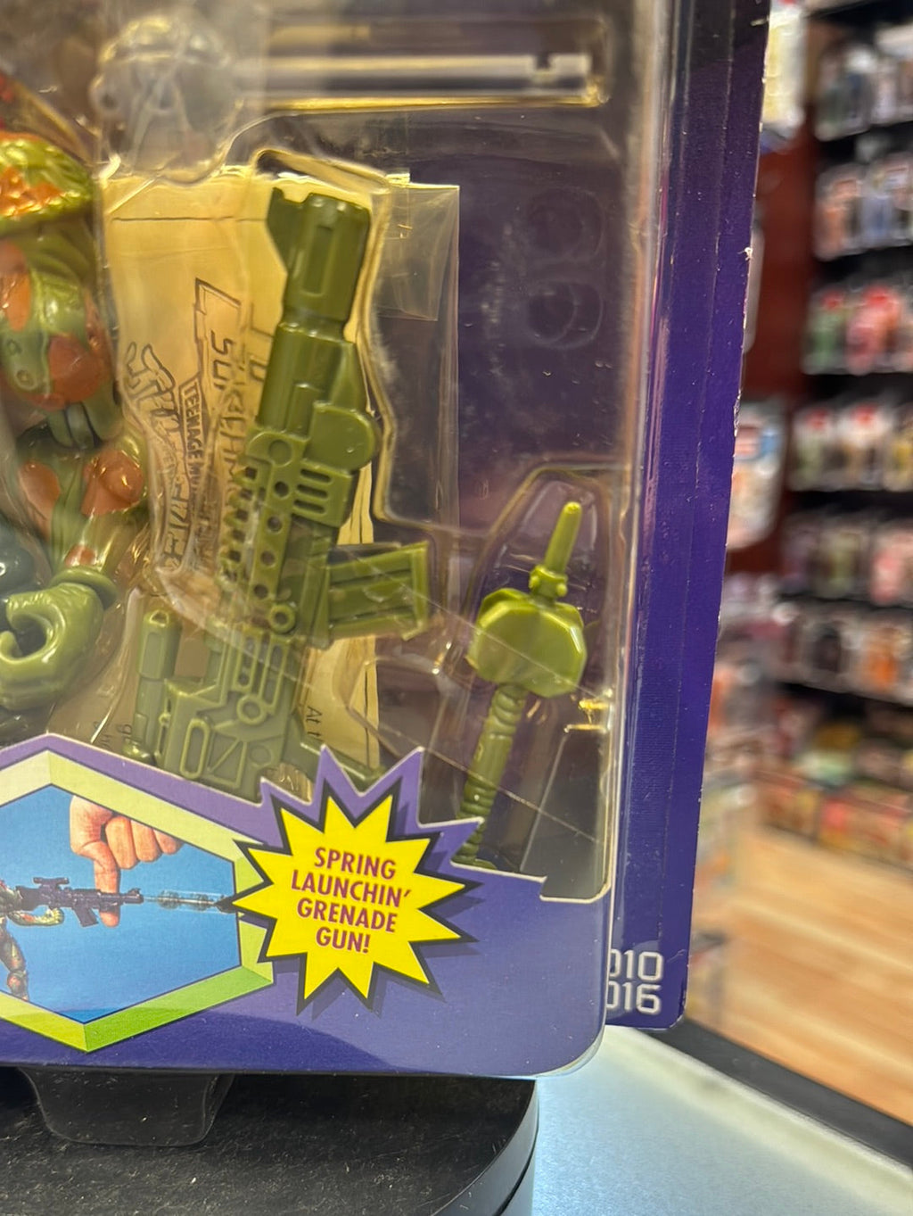 Supermutant Rocksteady 0030 (Vintage TMNT NInja Turtles, Playmates) Sealed product image 4, provided for visual reference