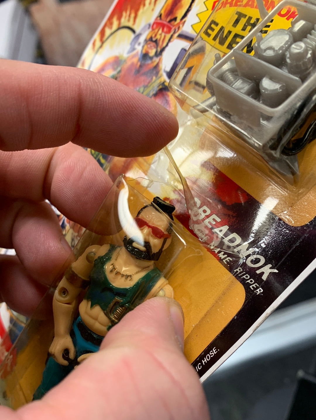 Dreadnok Ripper (Vintage GI Joe, FunSkool India) Sealed product image 11, provided for visual reference and product detail