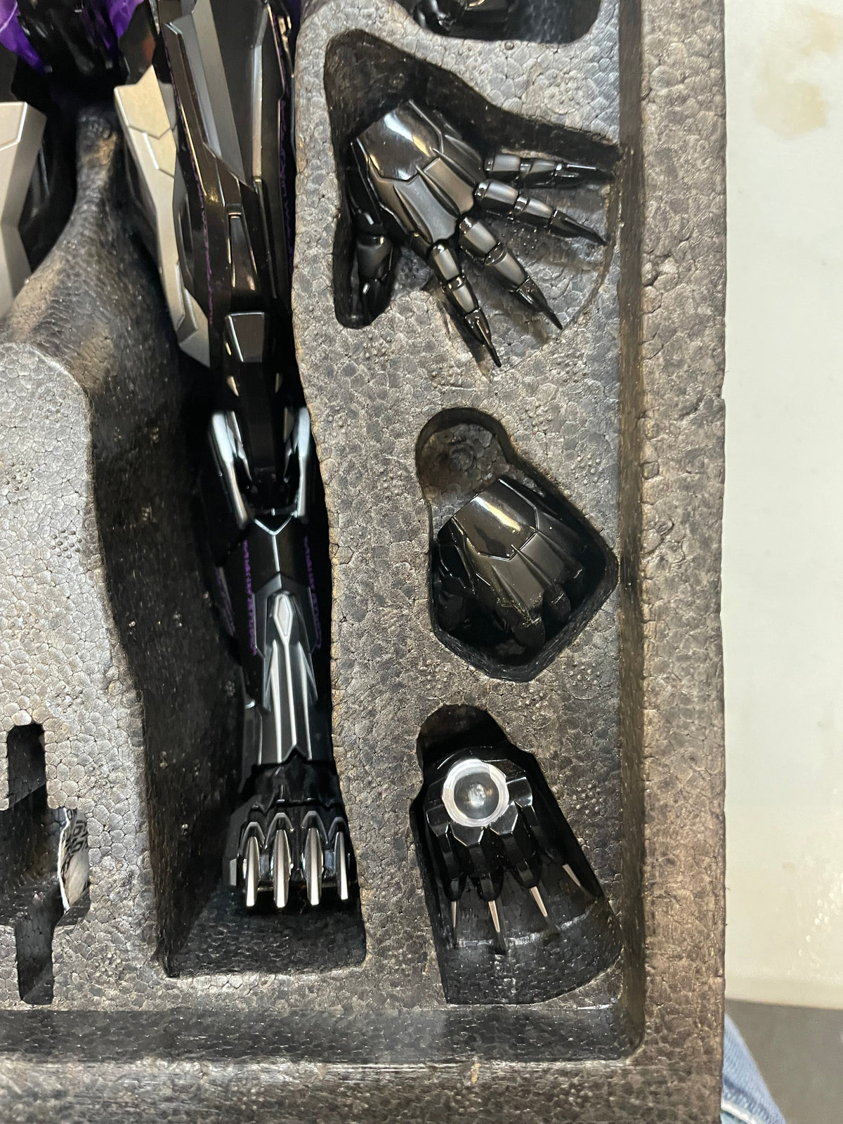Black Panther Die-Cast AC05-D55 1/6 Scale Marvel Avengers MechStrike, Hot Toys) COMPLETE product image 20, provided for