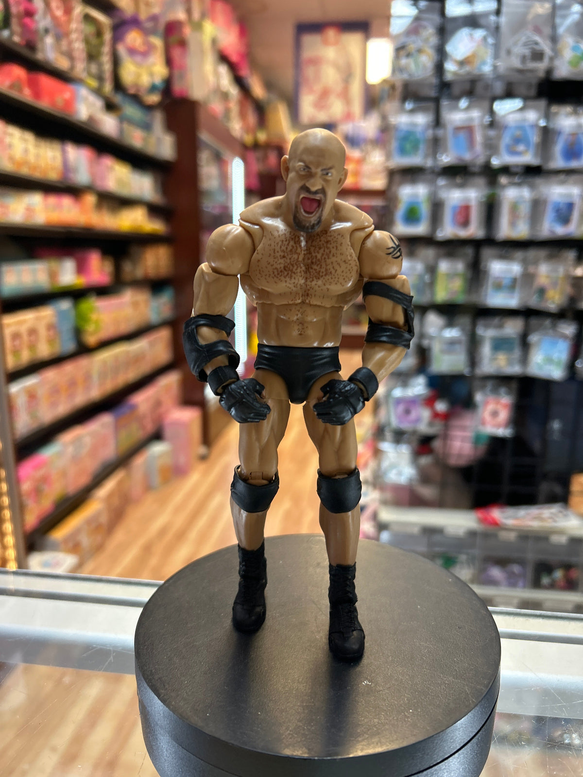 Goldberg -Takeover- (WWE Ultimate Edition, Mattel) *COMPLETE* product image 2, provided for visual reference and product