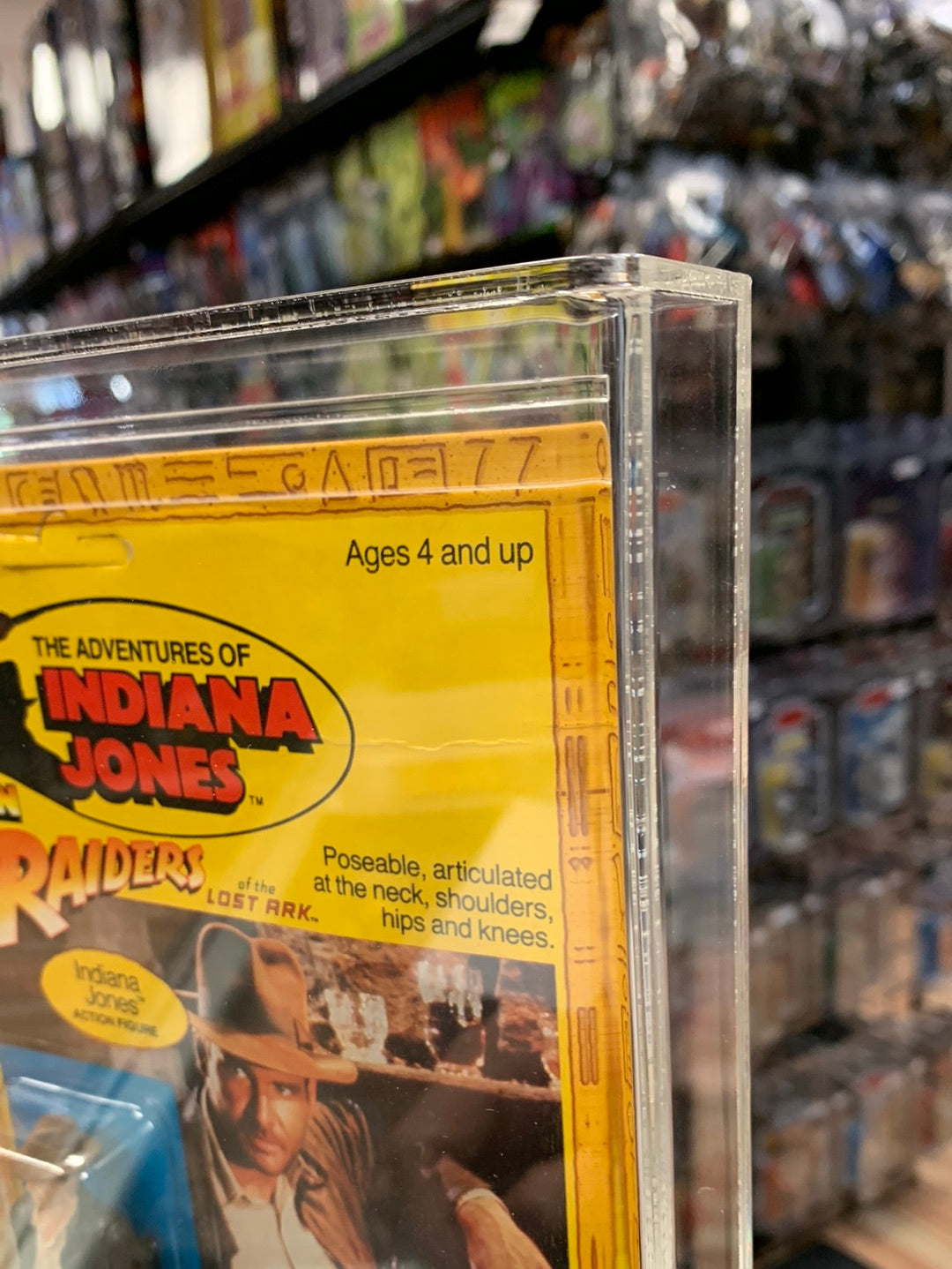 Indiana Jones 4 Back (Indiana Jones ROTA Vintage Kenner) CAS GRADE 75 product image 15, provided for visual reference and