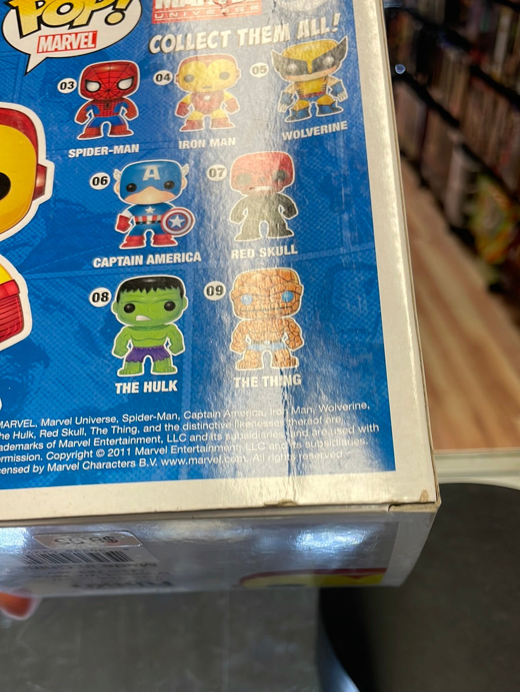 Iron Man 04 Large Font (Funko Pop! Marvel Universe) product image 8, provided for visual reference and product detail review